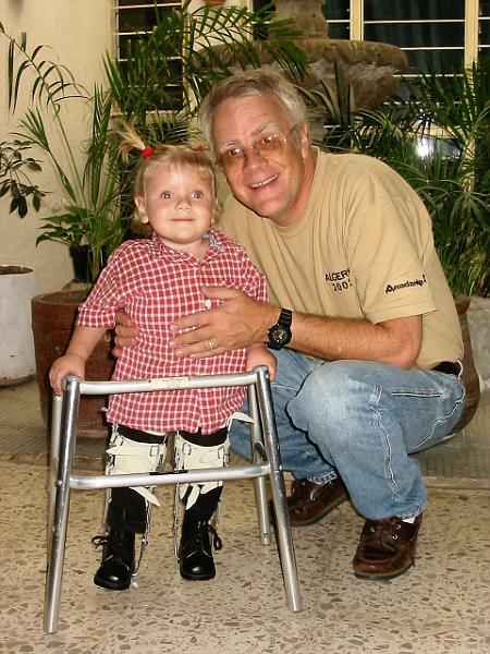 3-07.jpg - Trying out a new walker.