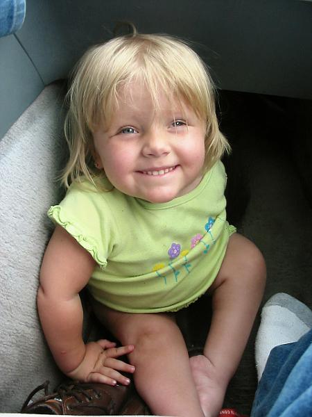 3-21.JPG - On the floor of the van during our trip to the border.