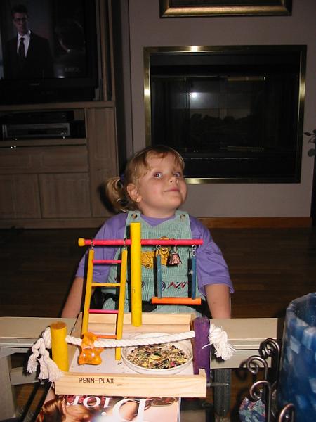 4-05.jpg - Playing with the birdie's toys.